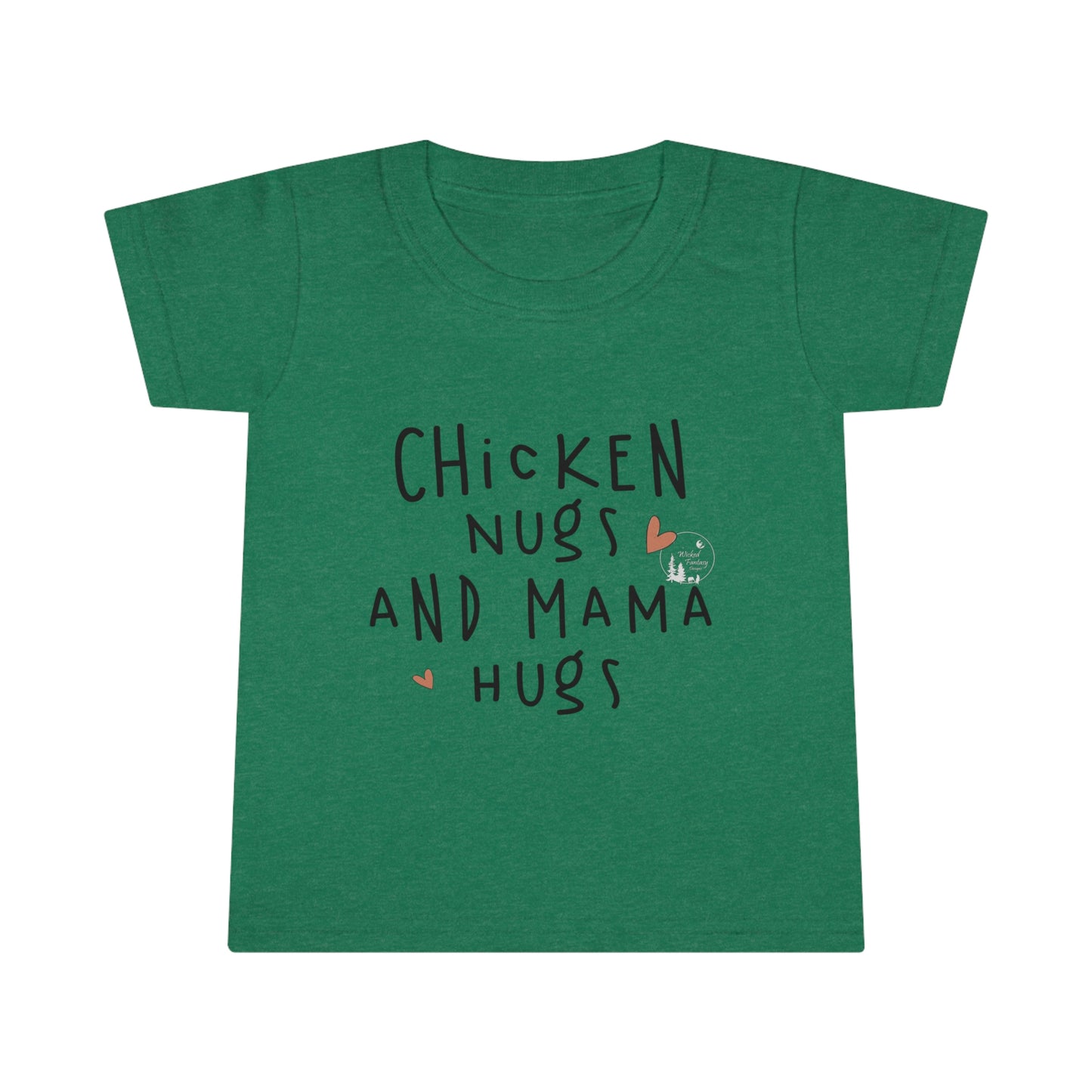 Chicken Nugs and Momma Hugs Cute Toddler T-shirt