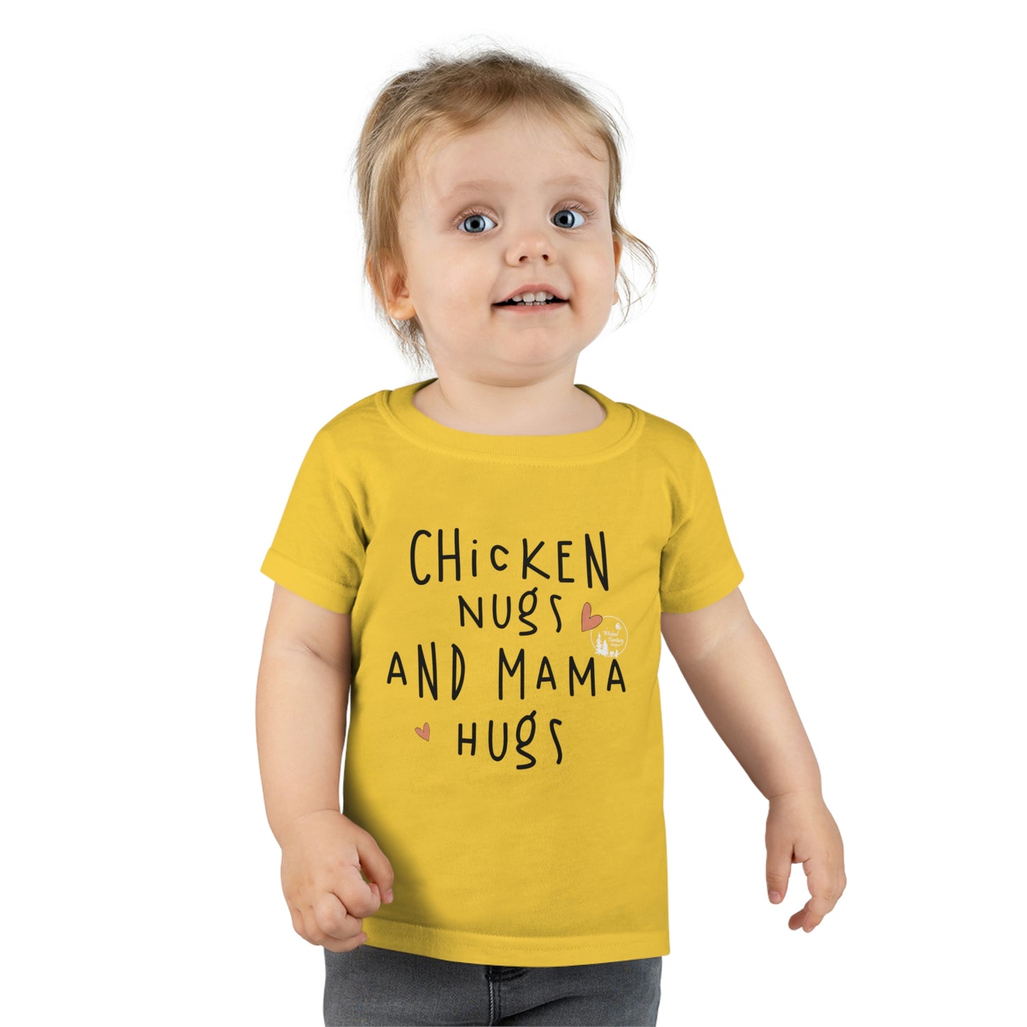 Chicken Nugs and Momma Hugs Cute Toddler T-shirt