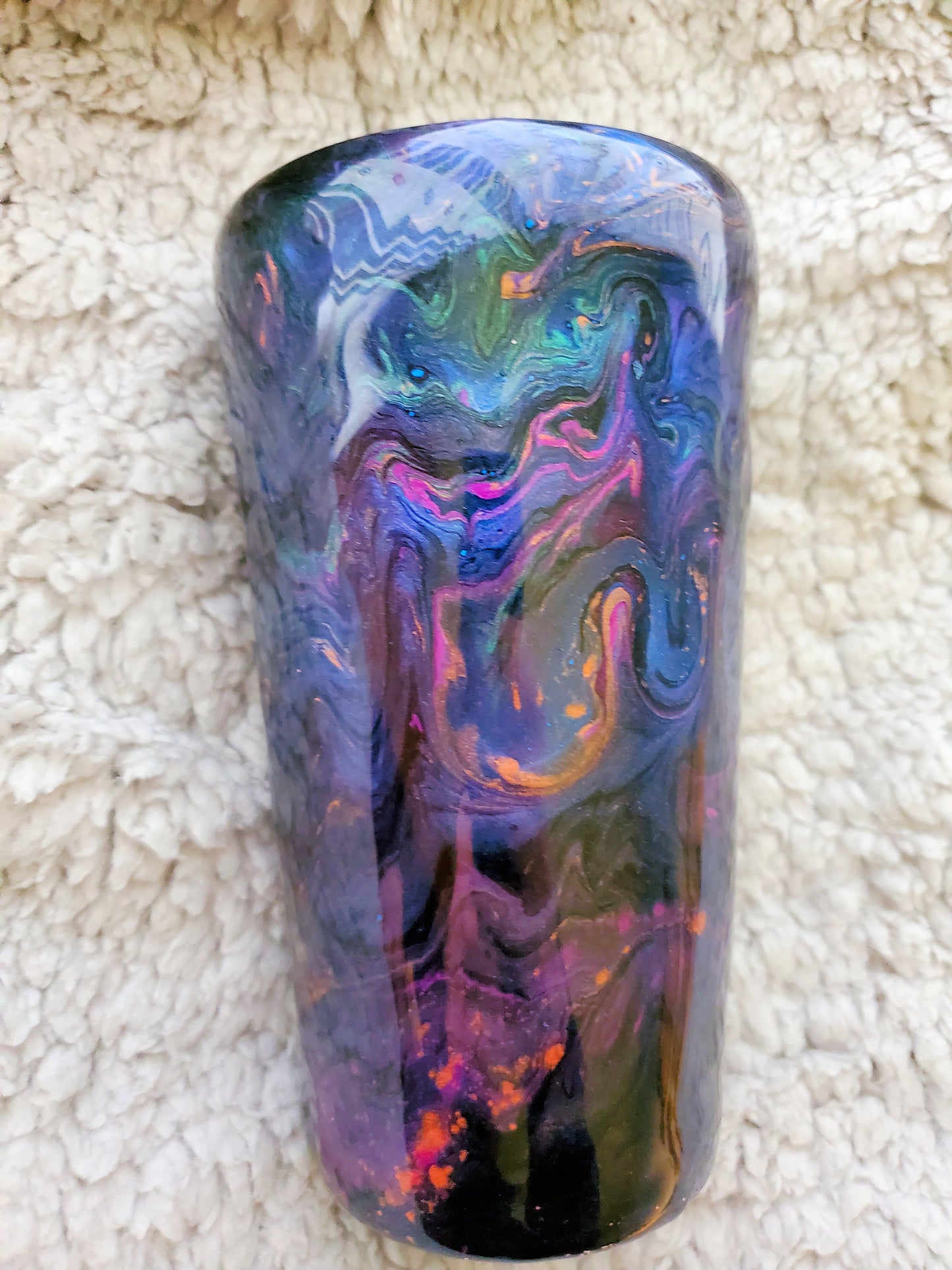 Mica Color Swirls Custom Epoxy Resin Tumbler