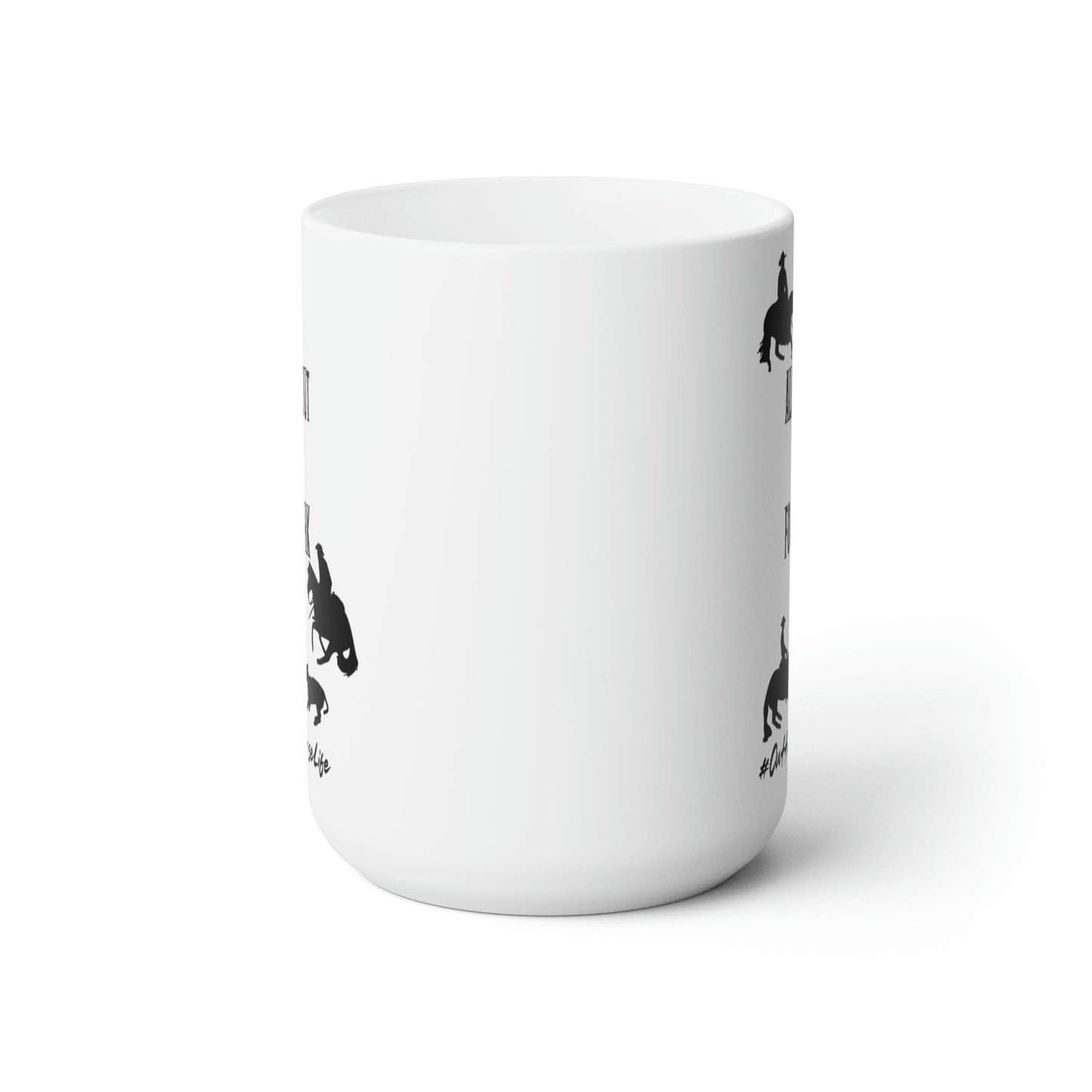 All About That Footwork Western Performance Horses Cutting Ceramic Mug 15oz