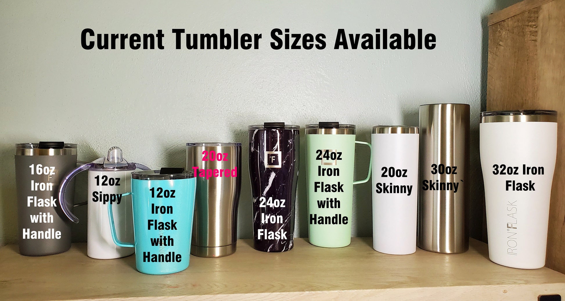 PIXISS 20oz. Stainless Steel Beverage Tumblers