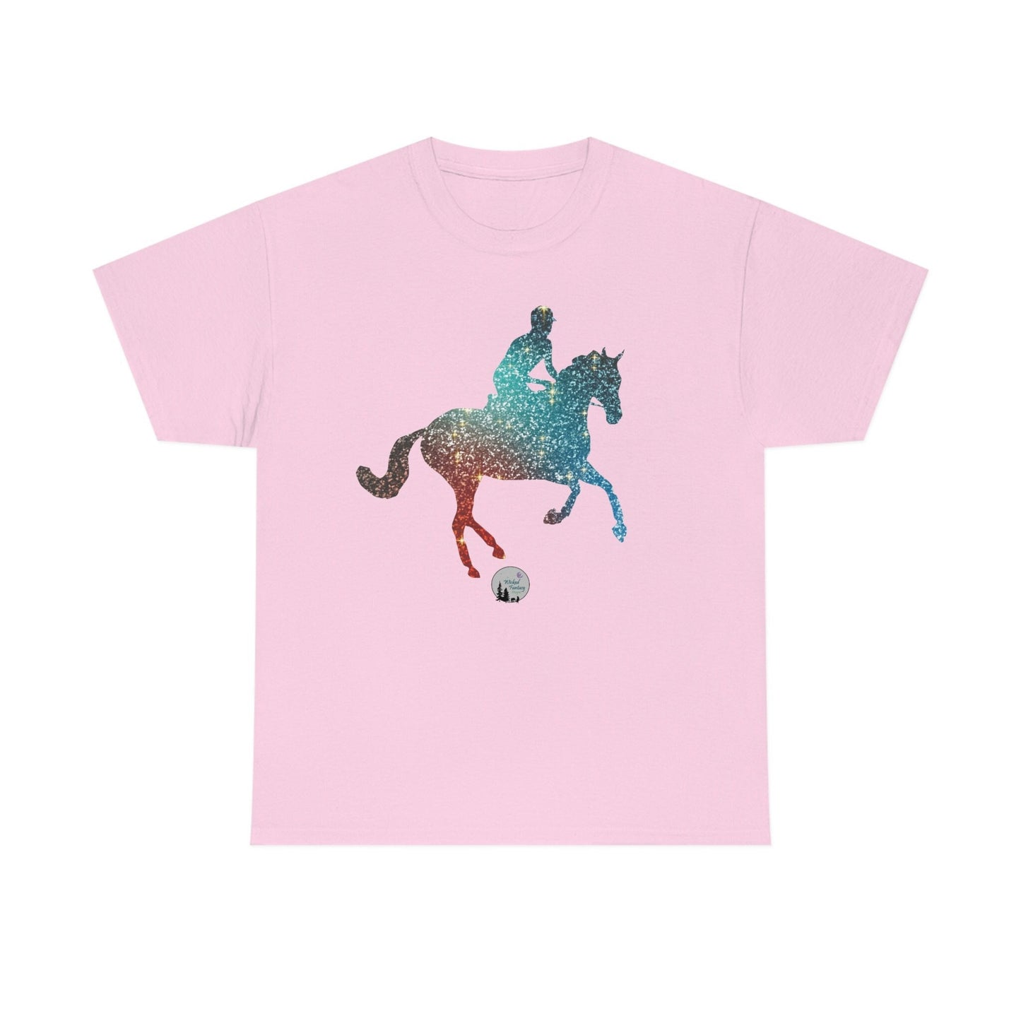 Eventing Horse Cross Country Horse English Edgy Cute Heavy Cotton Tee