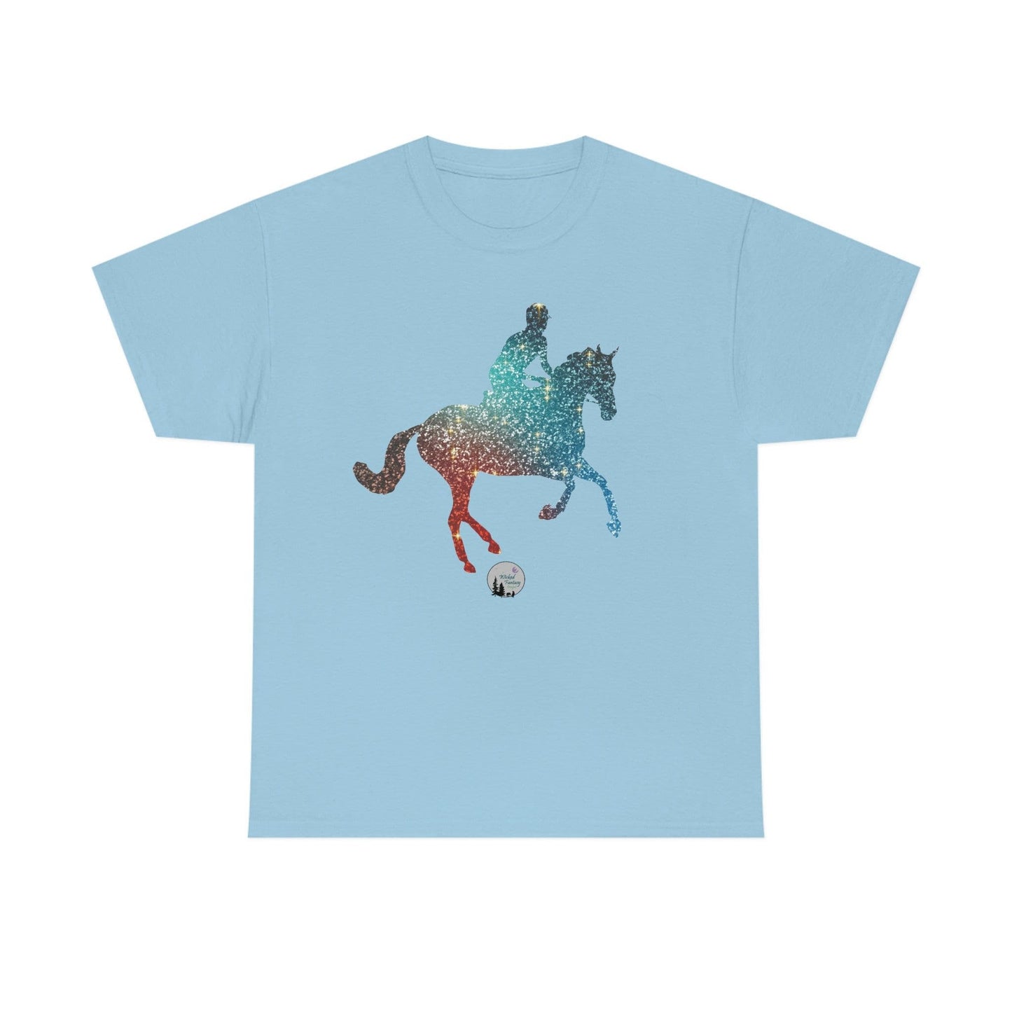 Eventing Horse Cross Country Horse English Edgy Cute Heavy Cotton Tee