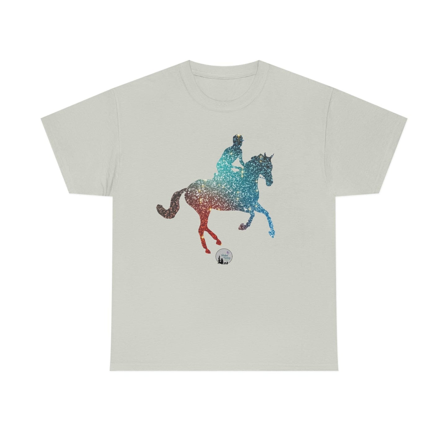 Eventing Horse Cross Country Horse English Edgy Cute Heavy Cotton Tee