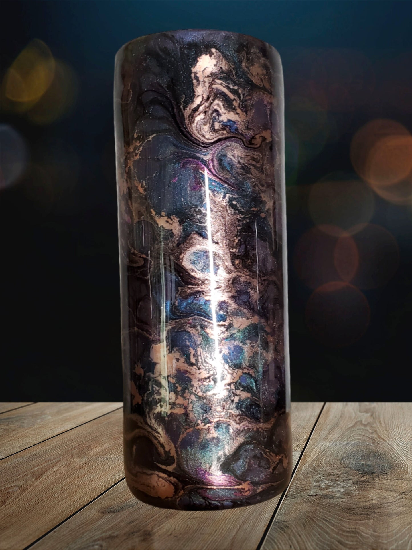 You Personalize 100 percent That Witch Oil Slick Mica Swirls Tumbler Iron Flask Bru Mate Yeti Stanley Multiple Sizes Custom Tumbler