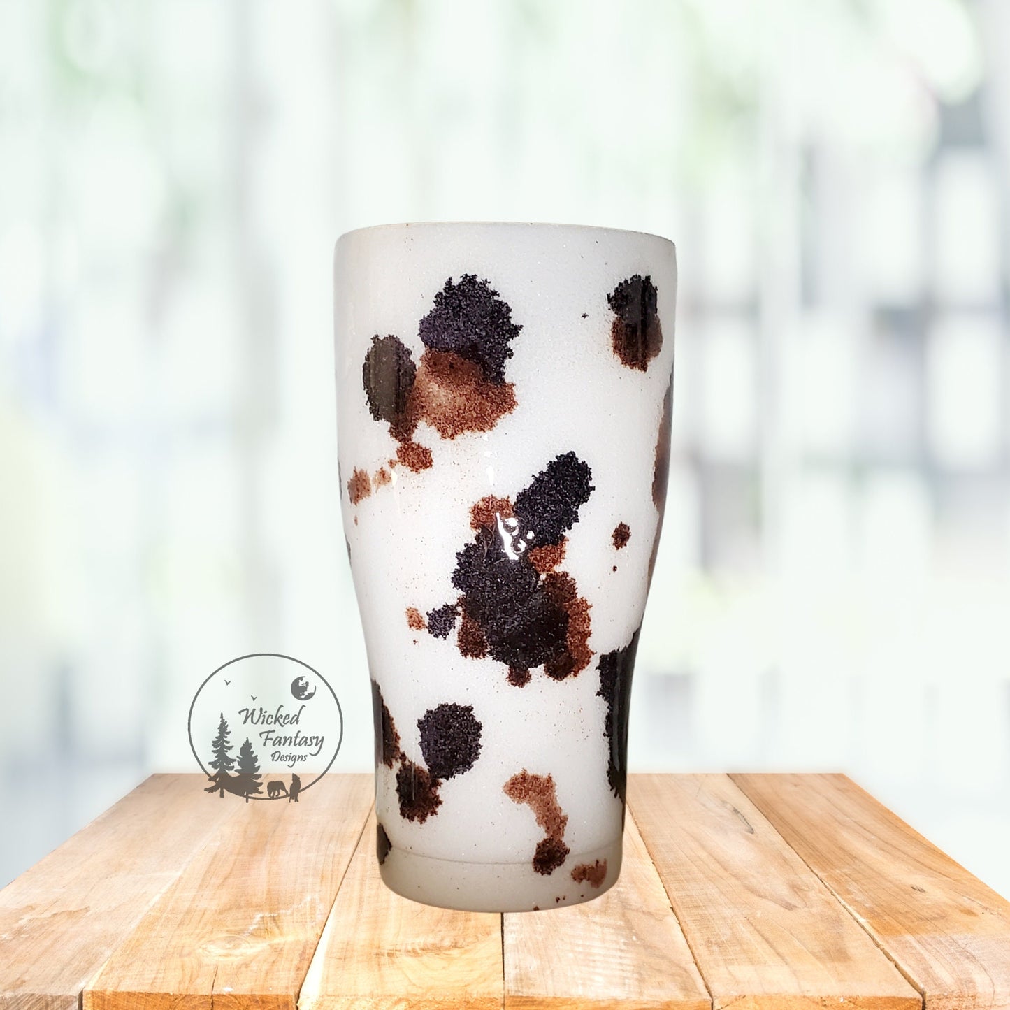 You Personalize Lets Go Girls Cow Hide Cow Print Glitter Epoxy Tumbler Iron Flask Bru Mate Yeti Stanley Multiple Sizes Custom Tumbler