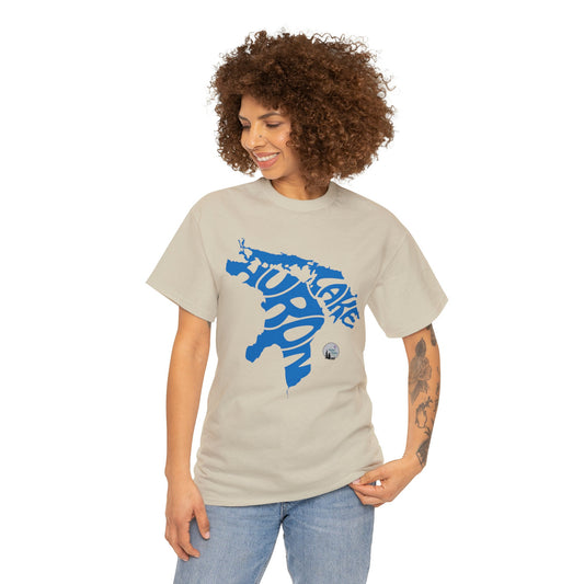 Great Lakes Lake Huron Heavy Cotton Tee