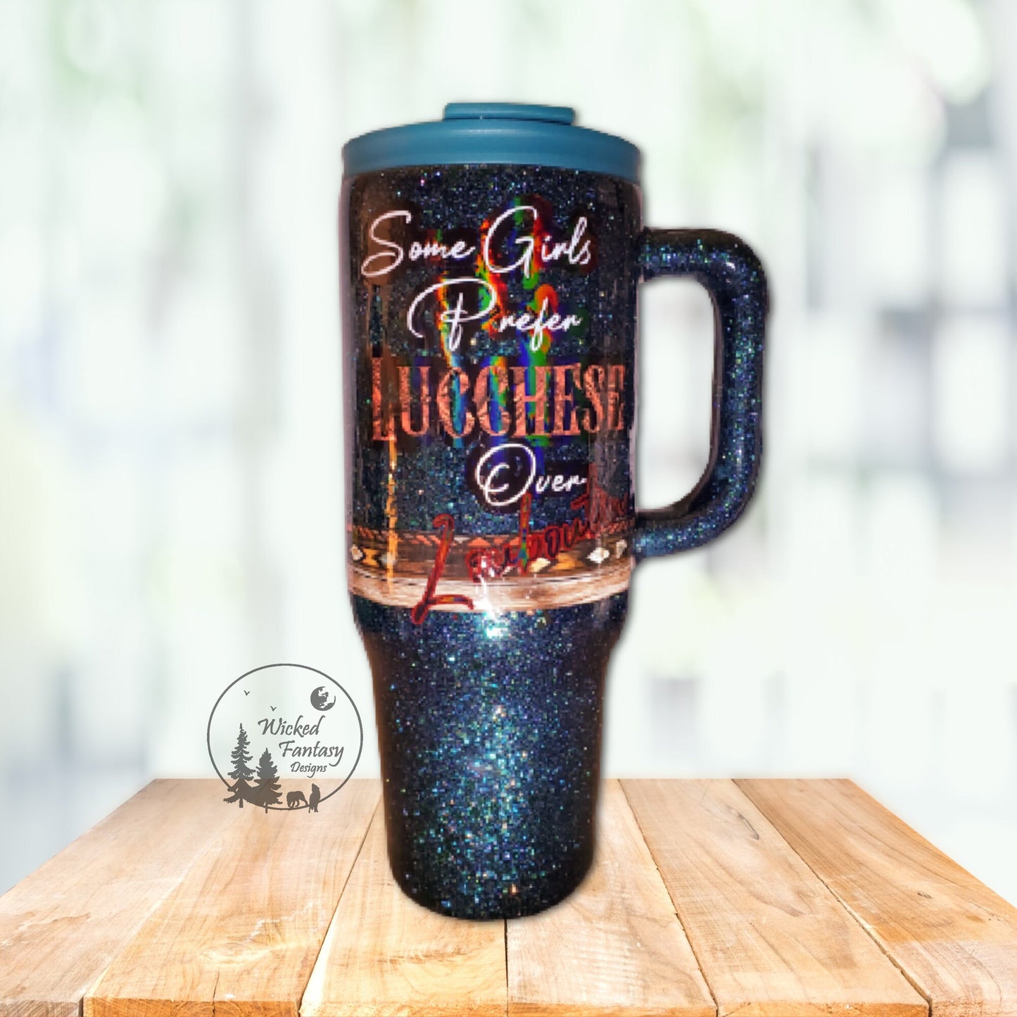 You Personalize Glitter Tumbler Some Girls Prefer Boots Over Heels Western Cow Horse Cutting Leakproof Personalized, Add your Name